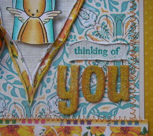 *thinking of you* handmade scrapbook you