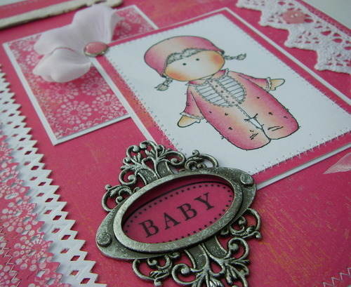 *pink baby* badge